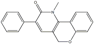 1,5-Dihydro-1-methyl-3-phenyl-2H-[1]benzopyrano[4,3-b]pyridin-2-one