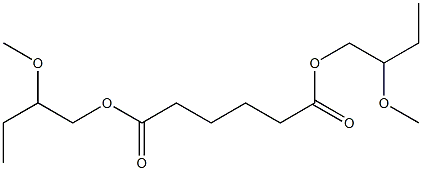 Butane-1,4-dicarboxylic acid bis(2-methoxybutyl) ester Structure