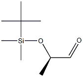 (2R)-2-(tert-Butyldimethylsilyloxy)propanal 结构式