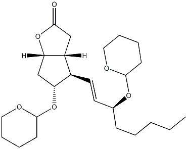 (1S,5R,6R,7R)-7-(Tetrahydro-2H-pyran-2-yloxy)-6-[(1E,3S)-3-(tetrahydro-2H-pyran-2-yloxy)-1-octenyl]-2-oxabicyclo[3.3.0]octan-3-one