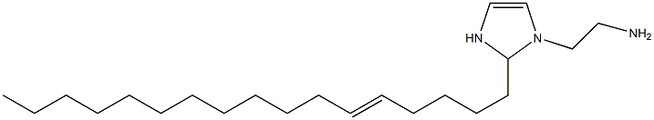 1-(2-Aminoethyl)-2-(5-heptadecenyl)-4-imidazoline Structure