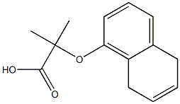 2-[(5,8-Dihydronaphthalen)-1-yloxy]-2-methylpropionic acid