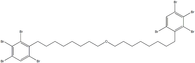 2,4,5,6-Tetrabromophenyloctyl ether Struktur