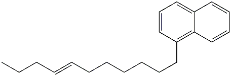 1-(7-Undecenyl)naphthalene,,结构式