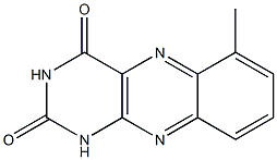 6-Methylalloxazine 结构式