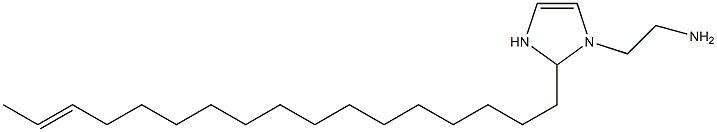 1-(2-Aminoethyl)-2-(15-heptadecenyl)-4-imidazoline,,结构式