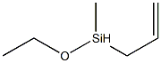 Ethoxy(methyl)(2-propenyl)silane,,结构式