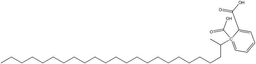 (+)-フタル酸水素1-[(S)-テトラコサン-2-イル] 化学構造式