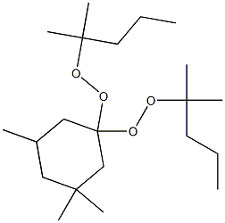 1,1-Bis(1,1-dimethylbutylperoxy)-3,3,5-trimethylcyclohexane Structure