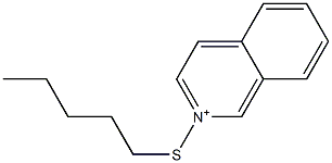  2-Pentylthioisoquinolinium