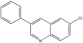 3-Phenyl-6-chloroquinoline Structure