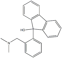 9-[2-[(Dimethylamino)methyl]phenyl]-9H-fluoren-9-ol,,结构式