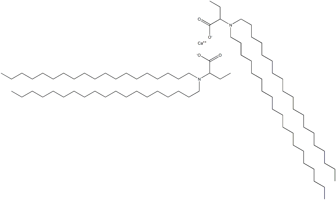  Bis[2-(dinonadecylamino)butyric acid]calcium salt