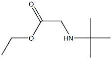 tert-Butylaminoacetic acid ethyl ester Structure
