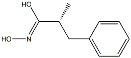 [R,(-)]-2-Methyl-3-phenylpropanehydroximic acid Structure