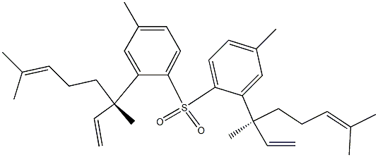 [[1S,(+)]-1-Ethenyl-1,5-dimethyl-4-hexene-1-yl](4-methylphenyl) sulfone|