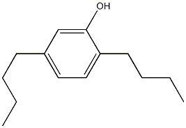 2,5-Dibutylphenol Structure