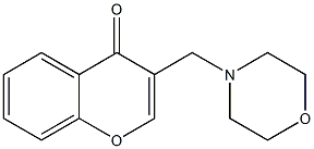 3-[Morpholinomethyl]-4H-1-benzopyran-4-one