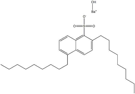 2,5-Dinonyl-1-naphthalenesulfonic acid hydroxybarium salt