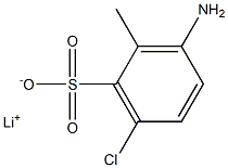  3-Amino-6-chloro-2-methylbenzenesulfonic acid lithium salt