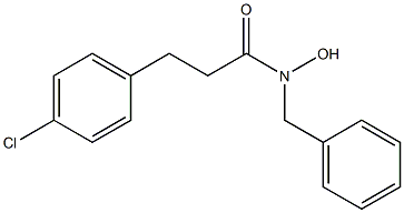 N-(Benzyl)-3-(4-chlorophenyl)propanehydroxamic acid Structure