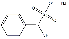1-Phenylhydrazine-1-sulfonic acid sodium salt Struktur