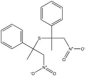 Phenyl(2-nitro-1-methylethyl) sulfide Struktur