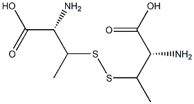 3,3'-Dithiobis[(2R)-2-aminobutanoic acid] 结构式