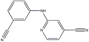 2-(3-Cyanophenylamino)pyridine-4-carbonitrile