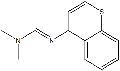 N2-(4H-1-Benzothiopyran-4-yl)-N1,N1-dimethylformamidine 结构式