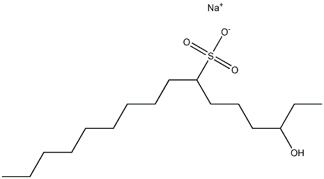 3-Hydroxyhexadecane-7-sulfonic acid sodium salt