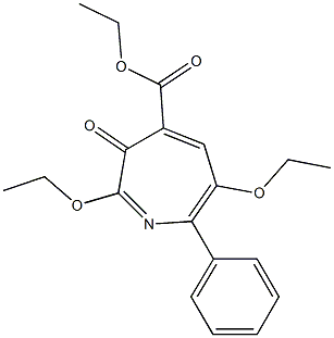 2,6-Diethoxy-7-phenyl-3-oxo-3H-azepine-4-carboxylic acid ethyl ester