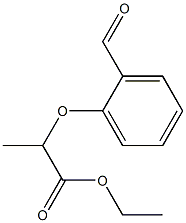 2-(2-Formylphenoxy)propanoic acid ethyl ester,,结构式
