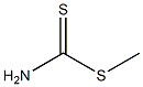 Dithiocarbamic acid methyl ester Structure