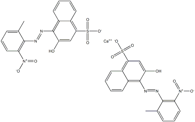 Bis[1-[(2-methyl-6-nitrophenyl)azo]-2-hydroxy-4-naphthalenesulfonic acid]calcium salt|