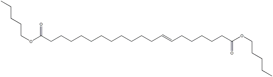 13-イコセン二酸ジペンチル 化学構造式