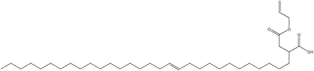 2-(12-Triacontenyl)succinic acid 1-hydrogen 4-allyl ester 结构式
