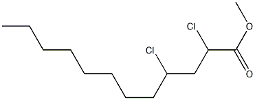 2,4-Dichlorolauric acid methyl ester Structure