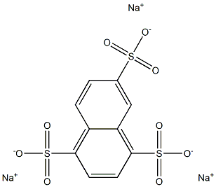 1,4,6-Naphthalenetrisulfonic acid trisodium salt Structure