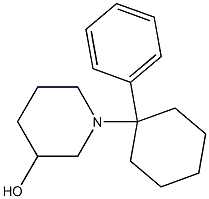 1-(1-Phenylcyclohexyl)piperidin-3-ol Structure