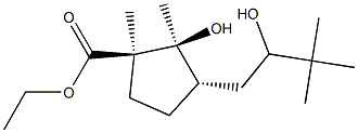  (1R,2S,3S)-2-Hydroxy-3-(2-hydroxy-3,3-dimethylbutyl)-1,2-dimethylcyclopentanecarboxylic acid ethyl ester