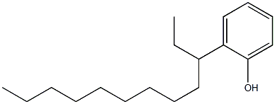 2-(ドデカン-3-イル)フェノール 化学構造式