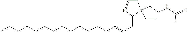 1-[2-(Acetylamino)ethyl]-1-ethyl-2-(2-hexadecenyl)-3-imidazoline-1-ium|