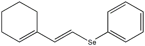 (E)-1-(1-Cyclohexenyl)-2-phenylselenoethene