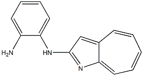 2-(2-Aminoanilino)cyclohepta[b]pyrrole Struktur