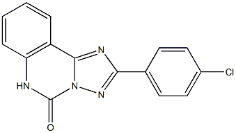 2-(4-Chlorophenyl)[1,2,4]triazolo[1,5-c]quinazolin-5(6H)-one