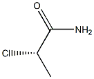 (S)-2-Chloropropionamide Structure