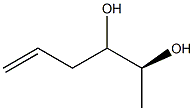 (2S)-5-Hexene-2,3-diol Structure