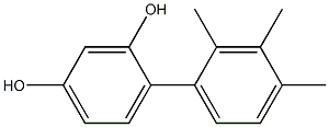 4-(2,3,4-Trimethylphenyl)benzene-1,3-diol
