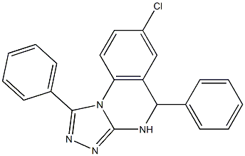 7-Chloro-4,5-dihydro-1,5-diphenyl[1,2,4]triazolo[4,3-a]quinazoline